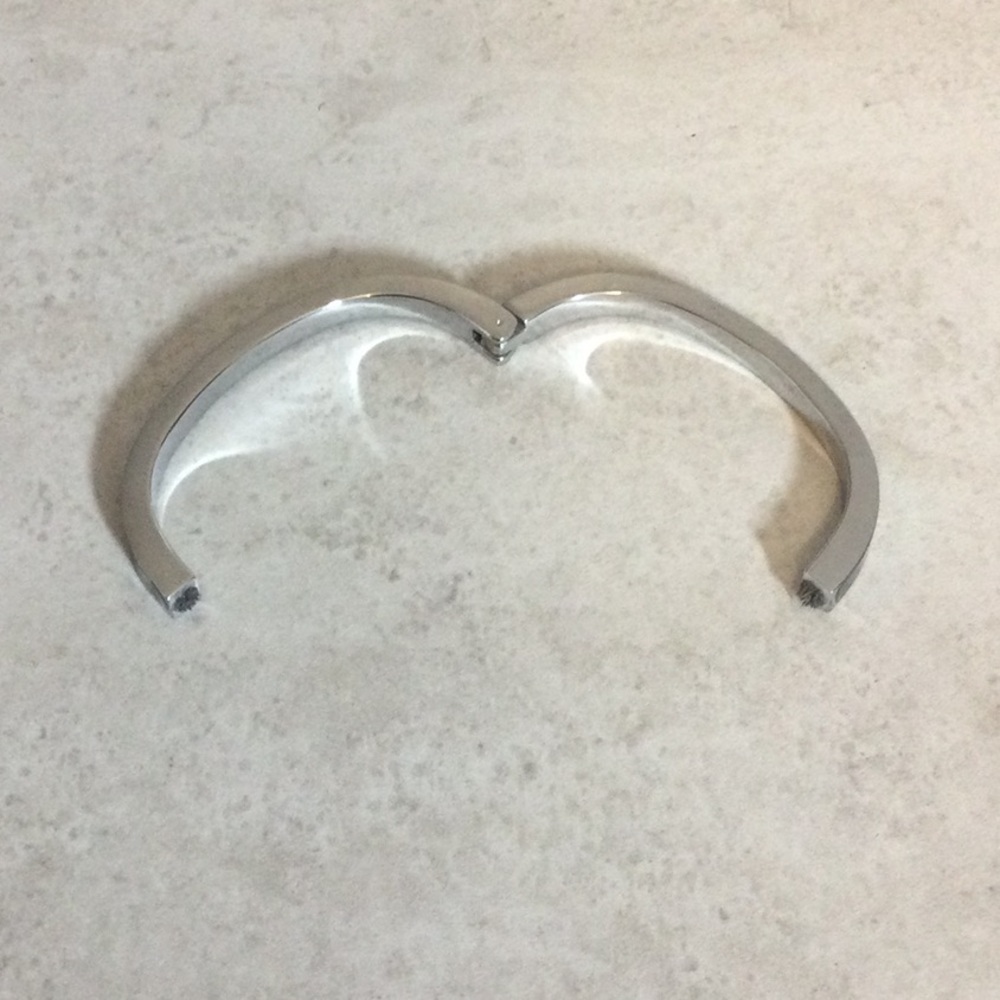 Abalone Silver Bangle Bracelet - image 7